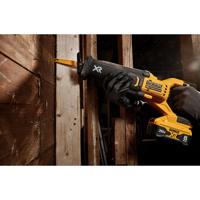 DeWalt DCS368W1 20V MAX XR Brushless Reciprocating Saw with Power Detect Tool Technology Kit - 8