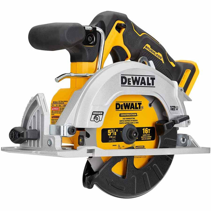 DeWalt DCS512B XTREMETM 12V MAX* 5-3/8 in. Brushless Cordless Circular Saw (Tool Only)