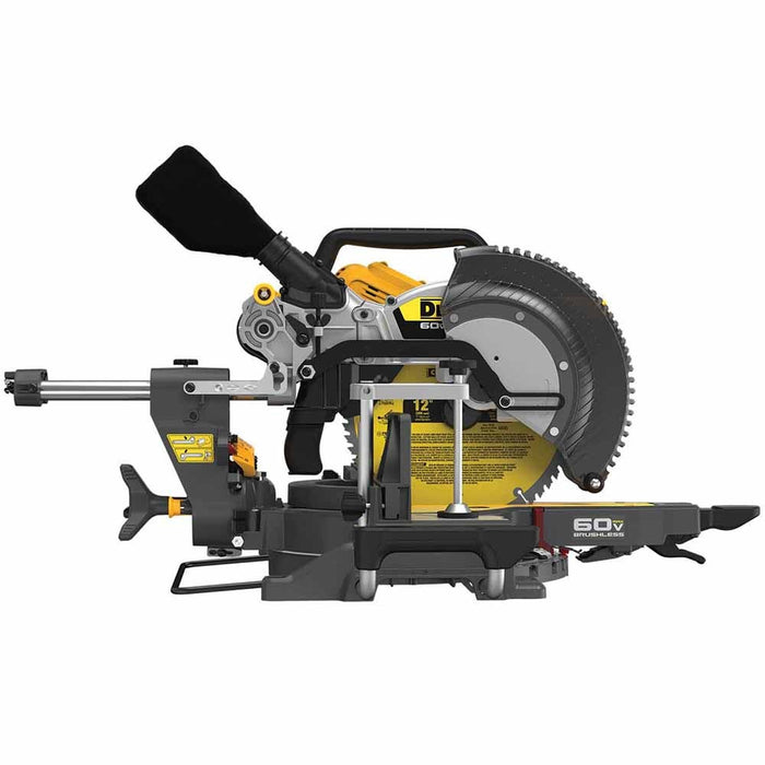 DeWalt DCS781B 60V MAX Brushless Cordless 12 in. Double Bevel Sliding Miter Saw (Tool Only) - 7