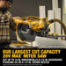 DeWalt DCS785B 20V MAX* XR 12" Double Bevel Sliding Miter Saw (Tool Only) - 7