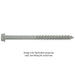 DeWalt DFM4EUH310 UltraCon+ 1/4 X 1-1/4-410 Stainless Hex Washer, Gimlet, Box of 100