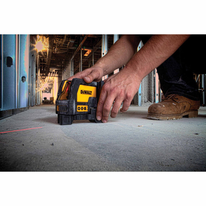 DeWalt DW0822 Self Leveling Cross Line and Plumb Spots Laser - 2