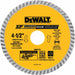 DeWalt DW4701 4-1/2" Continuous Rim Industrial Dry/Wet Diamond Blade - 2