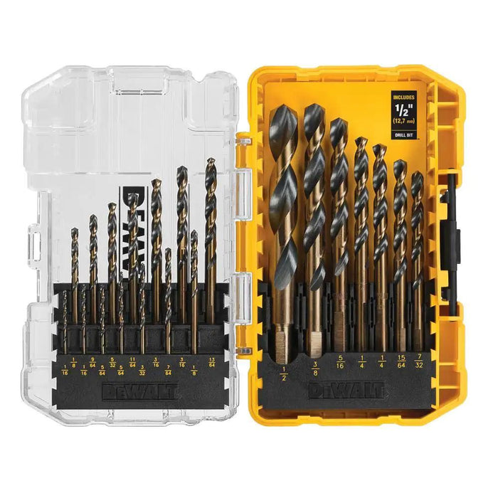 DeWalt DWA1181 21-Piece Black Oxide Drill Bit Set