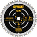 DeWalt DWA31724D 7-1/4" 24T Demo Framing Blade