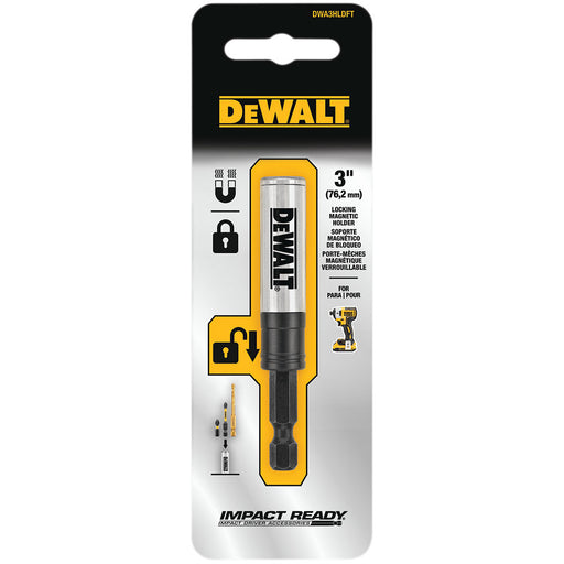 DeWalt DWA3HLDFT 3" Locking Magnetic Screwdriving Bit Holder - 2