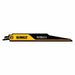 DeWalt DWAR956CT-1 Elite Series 1-Pack Carbide Tipped 9-in 6-TPI Demolition Reciprocating Saw Blade