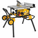 Dewalt DWE7491RS 10" Jobsite Table Saw 32 - 1/2" (82.5cm) Rip Capacity, and a Rolling Stand