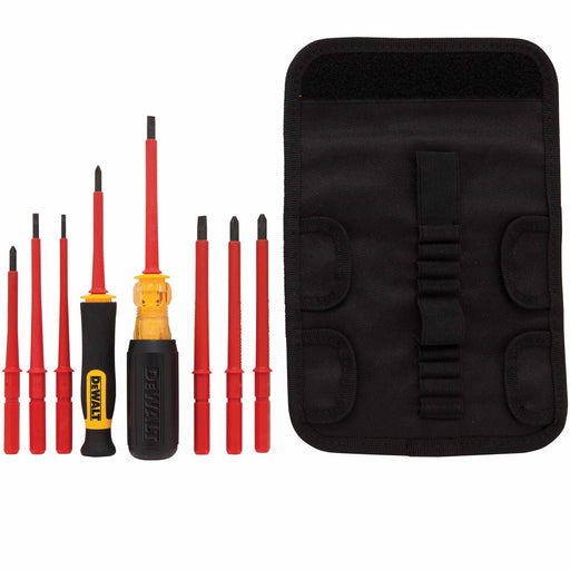 DeWalt DWHT66417 VINYL GRIP INSULATED SCREWDRIVER SET - 10 PC - 2