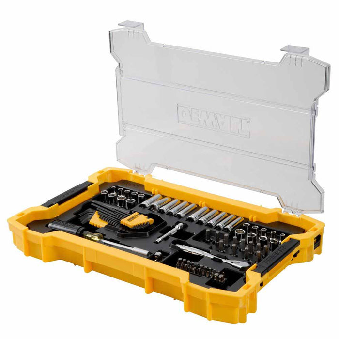 DeWalt DWMT45402 131pc 1/4" & 3/8" Mech Tool Set + TS Tray & Lid - 4