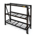DeWalt 41659 DXST4500BLK-W 4-Foot Tall, Black Frame 3 Shelf Steel Wire Deck Industrial Storage Rack