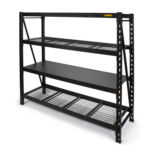 DeWalt 41660 DXST10000BLK 6-Foot Tall, Black Frame 4 Shelf Industrial Storage Rack