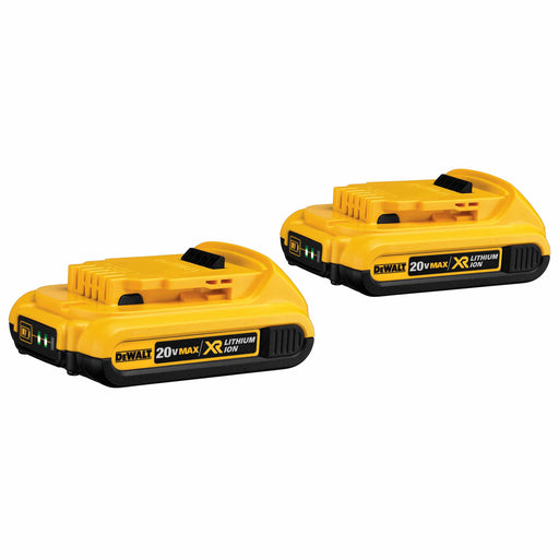 DeWalt DCB203-2 20V MAX Compact Lithium Ion 2-Pack