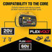 DeWalt DCB606 20/60V MAX FlexVolt 6.0Ah Battery - 7