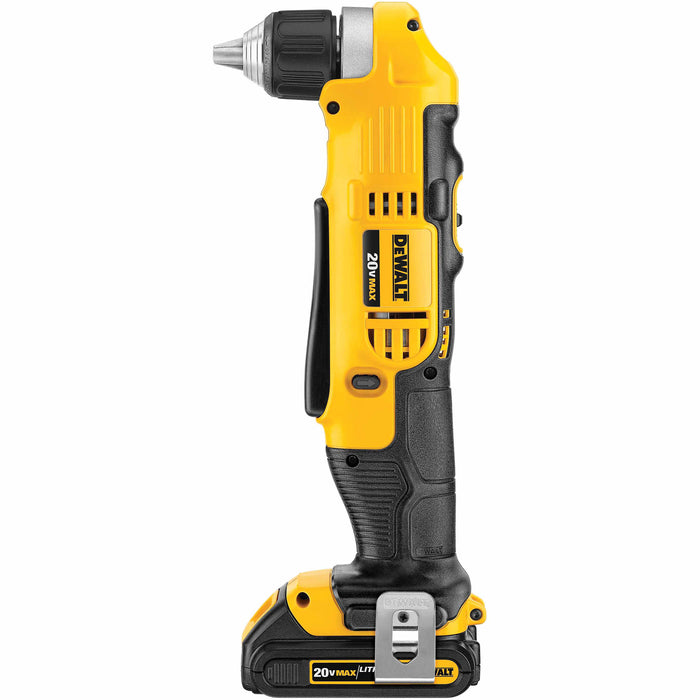 DeWalt DCD740C1 20V MAX Li-Ion Compact Right Angle Drill Kit (1.5 Ah) - 2