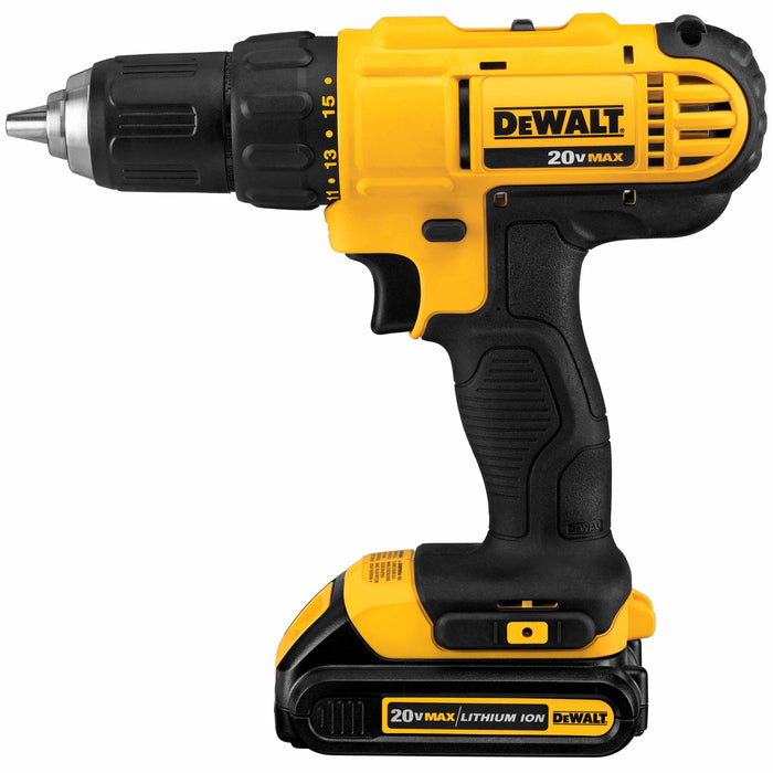 DeWalt DCD771C2 20V MAX Li-Ion Compact Drill/Driver Kit - 2