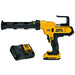 DeWalt DCE560D1 20V 300ml Adhesive Gun Kit