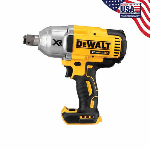 DeWalt DCF897B 20V MAX XR High Torque 3/4" Impact Wrench w/ Hog Ring Retention Pin Anvil Bare Tool