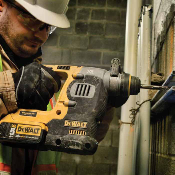 DeWalt DCH273B 20V MAX Lithium-Ion Brushless SDS 3 Mode 1" Rotary Hammer Bare Tool - 4