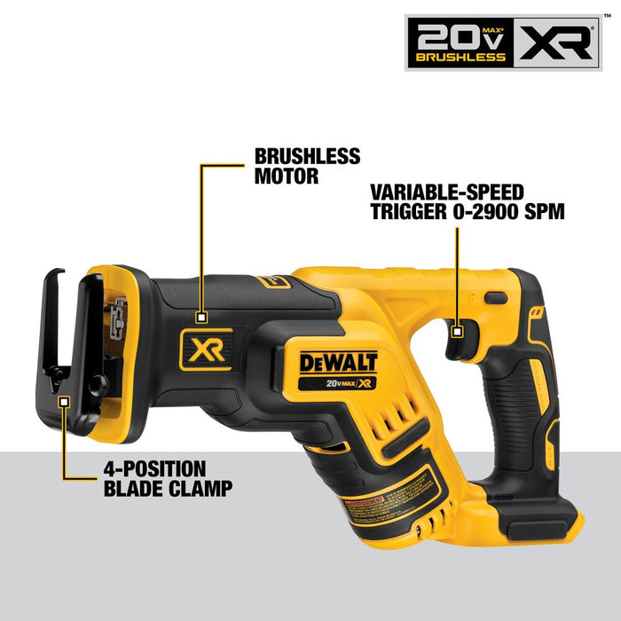 DeWalt DCK675D2 20V MAX* Brushless Cordless 6-Tool Combo Kit - 3