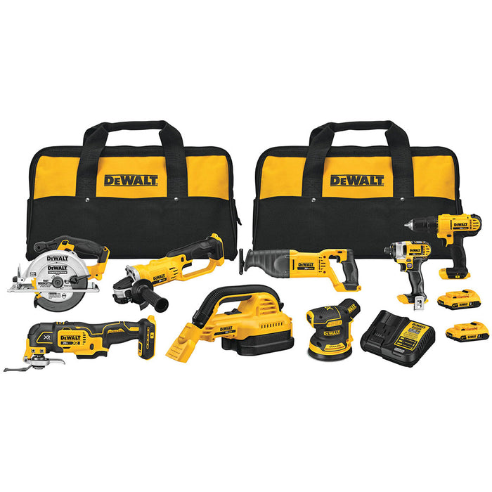 DeWalt DCK883D2 20V 8-tool Combo Kit