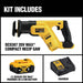DeWalt DCS387P1 20V MAX Compact Reciprocating Saw Kit - 9