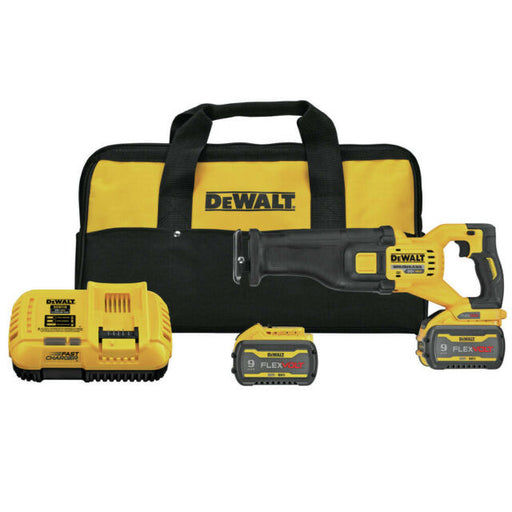 DeWalt DCS389X2 60V MAX FLEXVOLT BRUSHLESS RECIP SAW KIT 9.0AH