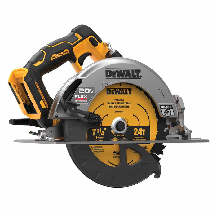 DeWalt DCS573B 20V MAX FLEXVOLT 7-1/4" Circular Saw - 6