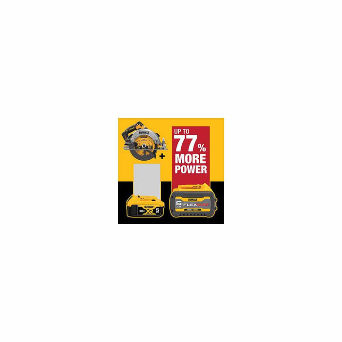 DeWalt DCS573B 20V MAX FLEXVOLT 7-1/4" Circular Saw - 12