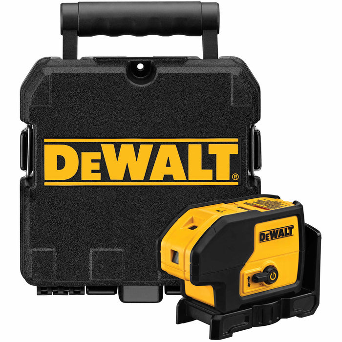 DeWalt DW083K 3 Beam Red (Spot/Dot) Self-Leveling Laser Pointer Kit