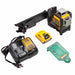 DeWalt DW089LG 12V 3 x 360 Degree Green Line Laser - 4