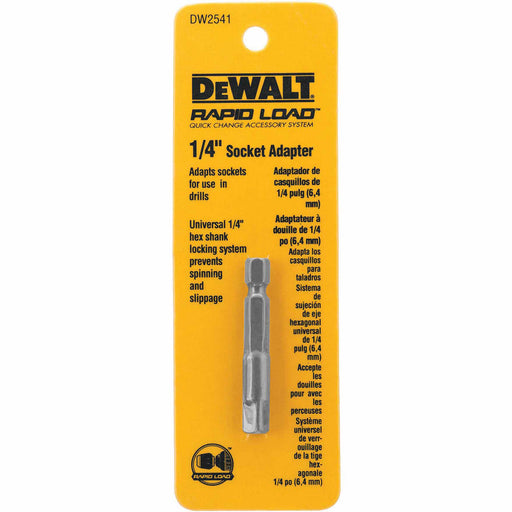 DeWalt DW2541 1/4" Socket Adapter - 2