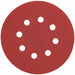 DeWalt DW4310 5" 8 Hole 100 Grit Hook and Loop Random Orbit Sandpaper, 25 Pack