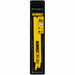 DeWalt DW4813 6" 24 TPI Straight Back Bi-Metal Reciprocating Saw Blade, Metal Cutting(5 pack) - 6