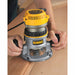 DeWalt DW618 2-1/4 HP (maximum motor HP) EVS Fixed Base Router with Soft Start - 3