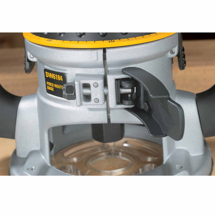 DeWalt DW618 2-1/4 HP (maximum motor HP) EVS Fixed Base Router with Soft Start - 13