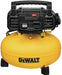 DeWalt DWFP55126 6 Gallon 165 PSI Pancake Compressor