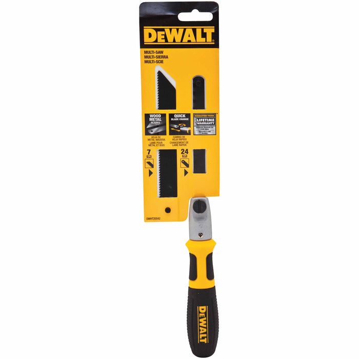 DeWalt DWHT20542 6" Cushion Grip Reciprocal Multi-Purpose Hand Saw - 3