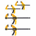 DeWalt DWHT83196 Medium and Large Trigger Clamp 4-Pack