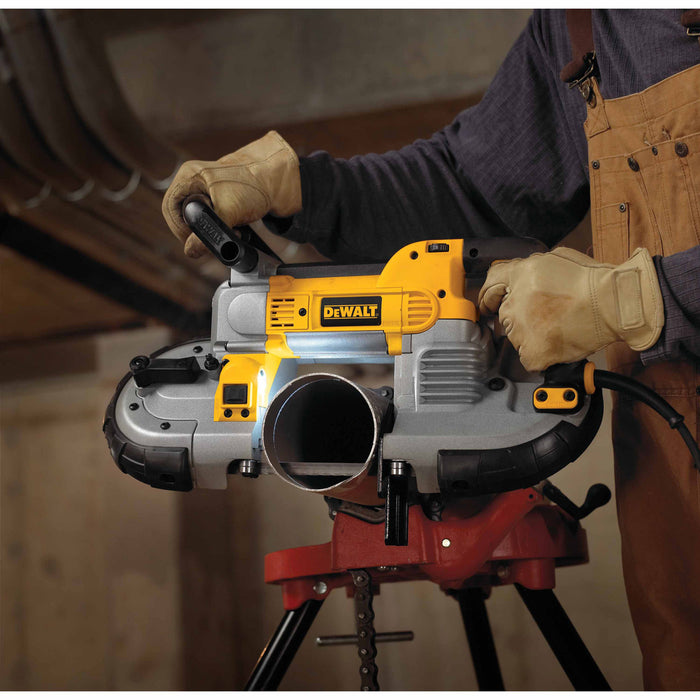 DeWalt DWM120 Heavy-Duty Variable Speed Deep Cut Portable Band Saw - 7