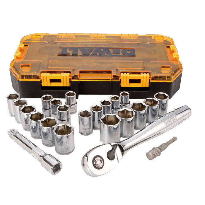 Dewalt DWMT73813 23 Piece 1/2" Drive Socket Set