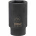 Dewalt DWMT74658OSP Mechanics 6 Point 1/2" Drive Deep Impact Socket 1-1/4"