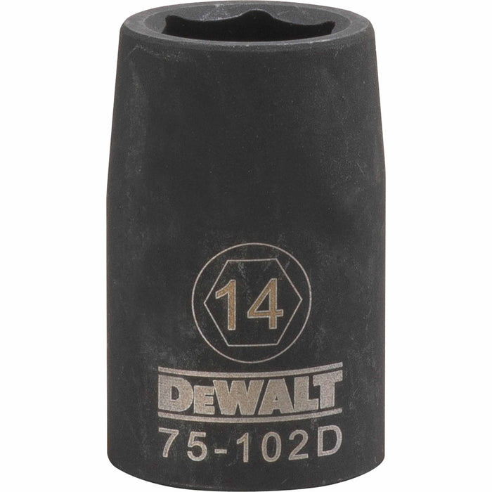 Dewalt DWMT75102OSP Mechanics 6 Point 1/2" Drive Impact Socket 14 MM