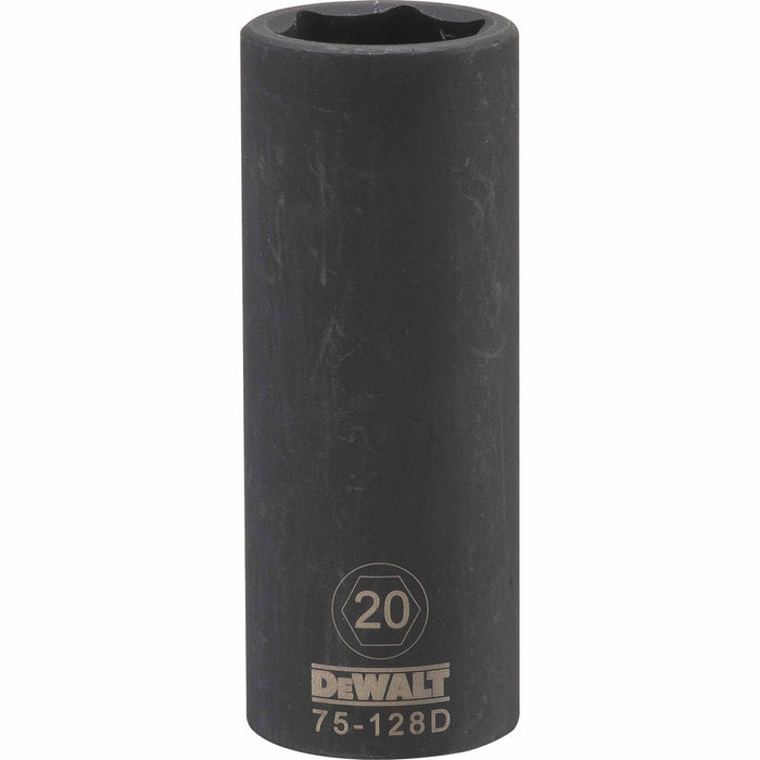 Dewalt DWMT75128OSP Mechanics 6 Point 1/2" Drive Deep Impact Socket 20 MM