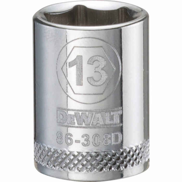 Dewalt DWMT86308OSP Mechanics 6 Point 3/8" Drive Socket 13 MM