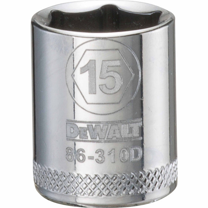 Dewalt DWMT86310OSP Mechanics 6 Point 3/8" Drive Socket 15 MM