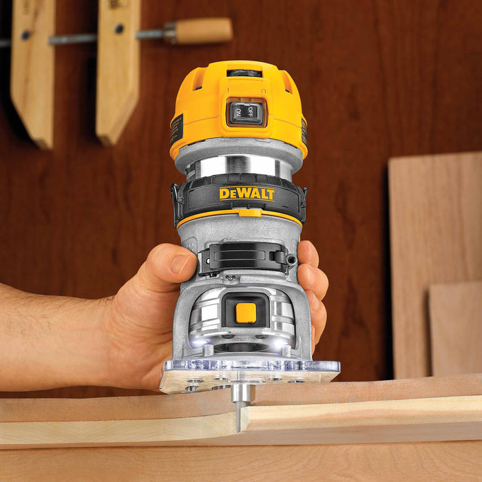 DeWalt DWP611 1-1/4 HP Max Torque Variable Speed Compact Router - 3