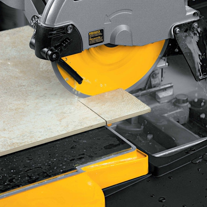DeWalt D24000 Heavy-Duty 10" Wet Tile Saw - 9