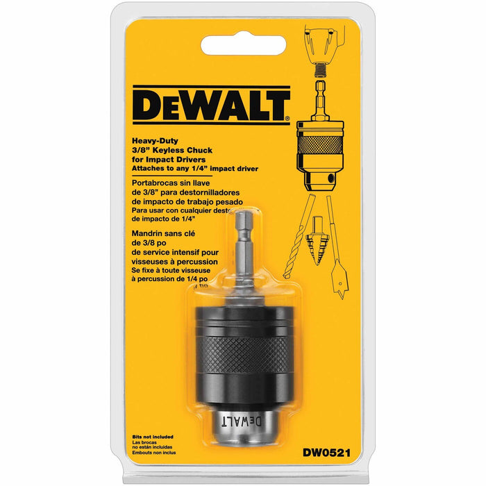 DeWalt DW0521 Quick Connect 3/8" Impact Chuck - 8