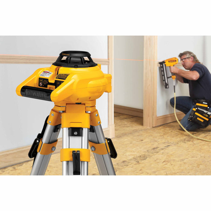 DeWalt DW074KD Heavy-Duty Self-Leveling Interior/Exterior Rotary Laser - 10